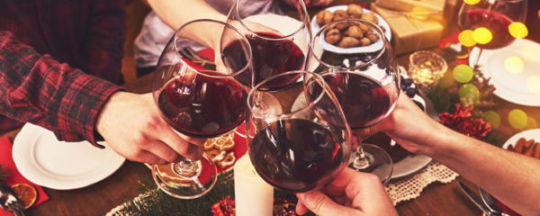 vin repas de Noël