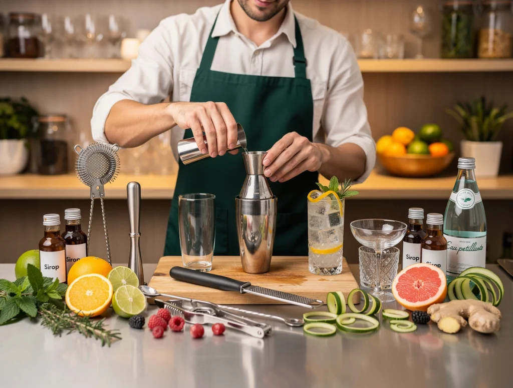 préparation cocktail sans alcool préparation cocktail sans alcool